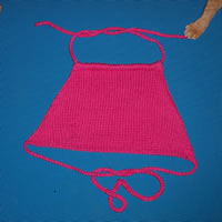 heliotrope halter