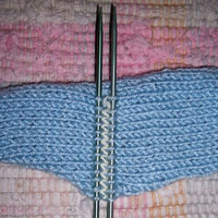 pick up stitches