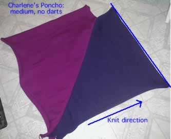 Charlene's poncho