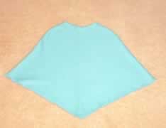 Teal Poncho